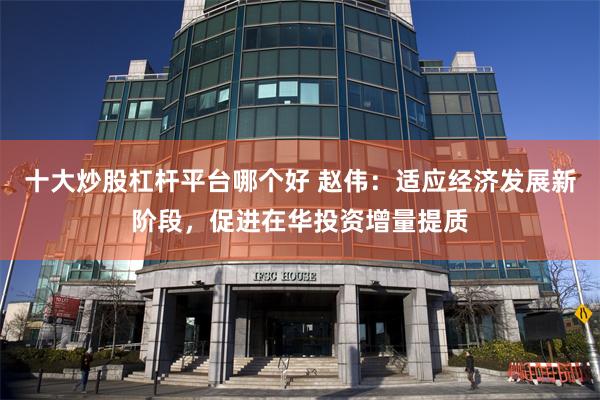 十大炒股杠杆平台哪个好 赵伟：适应经济发展新阶段，促进在华投资增量提质